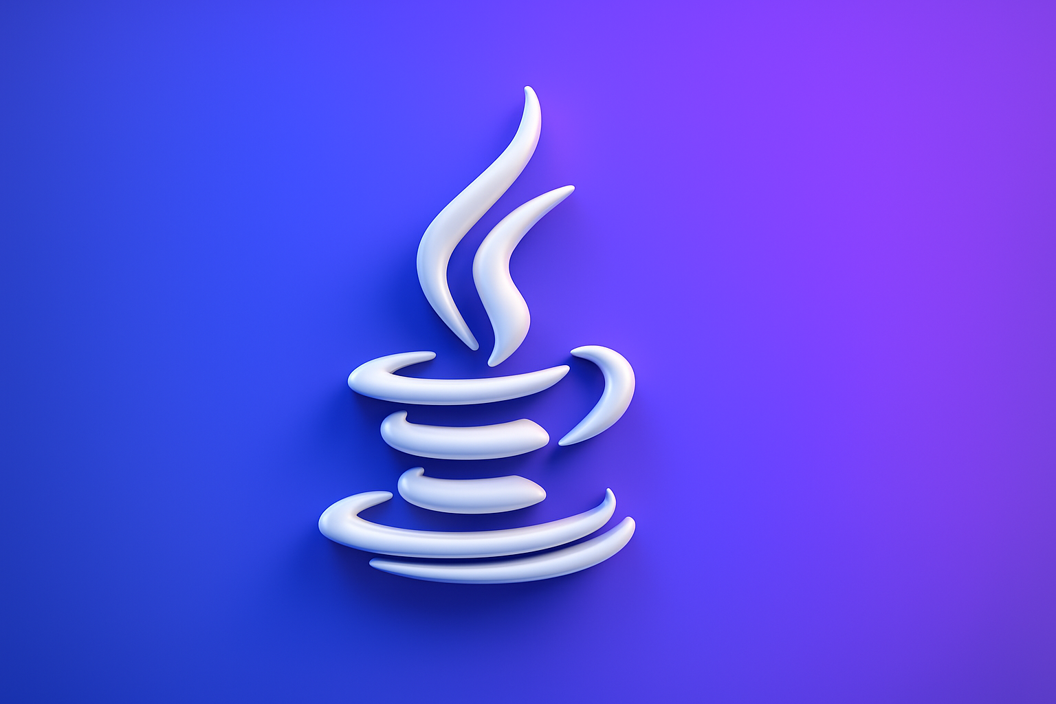 Java language symbol - a cup of coffee, referring to the developers' love of coffee, and a type of coffee from the island of Java.
