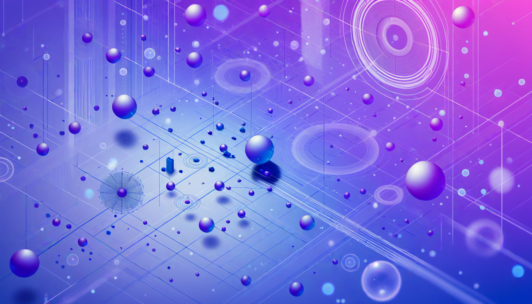 Abstract space representing object-oriented programming